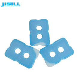 El congelador embala para los refrigeradores/las bolsas de hielo plásticas blancas transparentes con el líquido azul 200ml